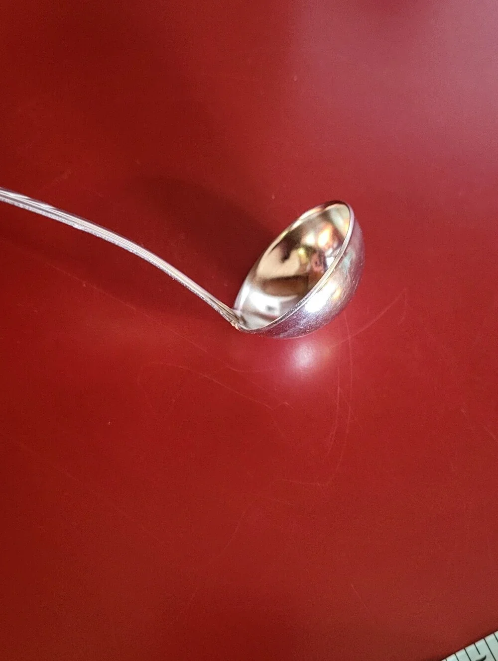 Vintage Stainless Steel Gravy Spoon Ladle USA